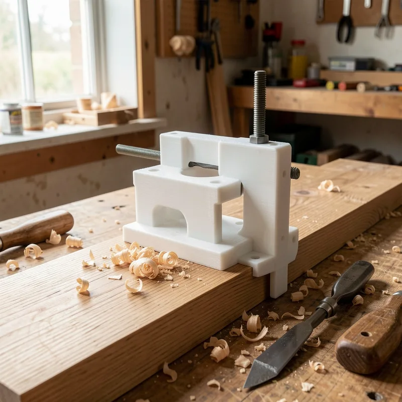 Gabarits imprimés en 3D pour le travail du bois